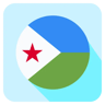 지부티 flat 아이콘