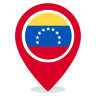 Venezuela düz simge