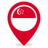Singapur flat simge