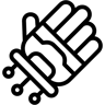 рука линия иконка