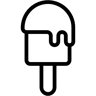 ice cream line icon