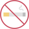 No Fumar flat icono
