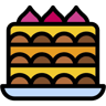 pastel lineal-color icono