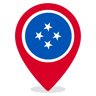 mikronezya flat simge