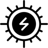 エネルギー duotone アイコン