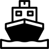 ship duotone icon