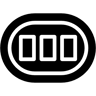 ranuras relleno icono