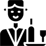bartender filled icon