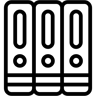 文件夹 线条 图标
