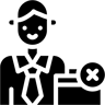businessman filled icon