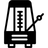piano tuner duotone icon