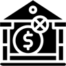 bank filled icon