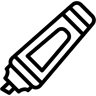 Marker linie Icon