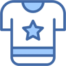 camiseta two-color ícone