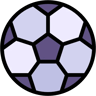 soccer ball lineal color icon