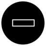 minus filled icon
