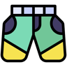 shorts lineal color icon