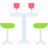 bar table flat icon