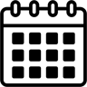 calendario dúo tono icono