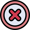 ablehnen lineal-color Icon