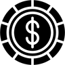 dollar filled icon