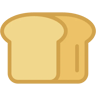pane flat icona