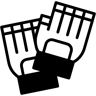 перчатки duotone иконка
