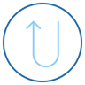 upload two-color icon