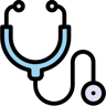 Stethoskop lineal farbe Icon