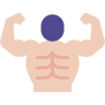 bodybuilder flat icon