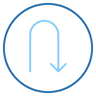 back two-color icon