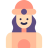 Frau flach Icon
