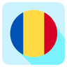 romania flat icon