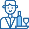 bartender two color icon