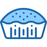 muffin two color icon