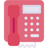 telefono piatto icona
