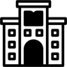 مبنى duotone أيقونة