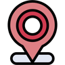 Standort lineal-color Icon