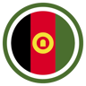 Afganistan flat simge