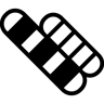 pill duotone icon