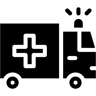 ambulance filled icon
