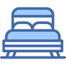 bed two color icon