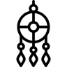 dreamcatcher line icon