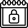 calendar line icon