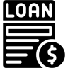loan application filled icon