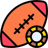 football lineal-color icon