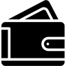 Geldbörse gefüllt Icon