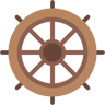 compass flat icon