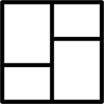 ızgara line simge