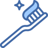 Zahnbürste two-color Icon